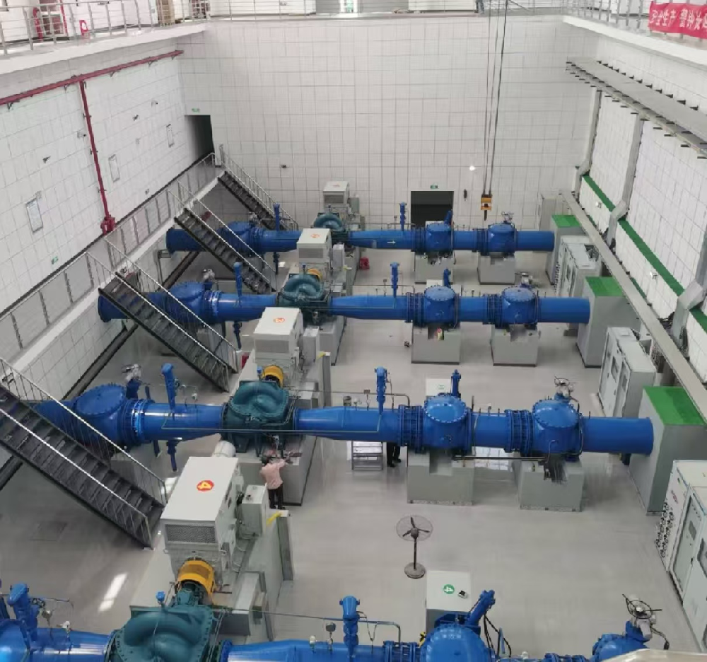 水泵现场安装图